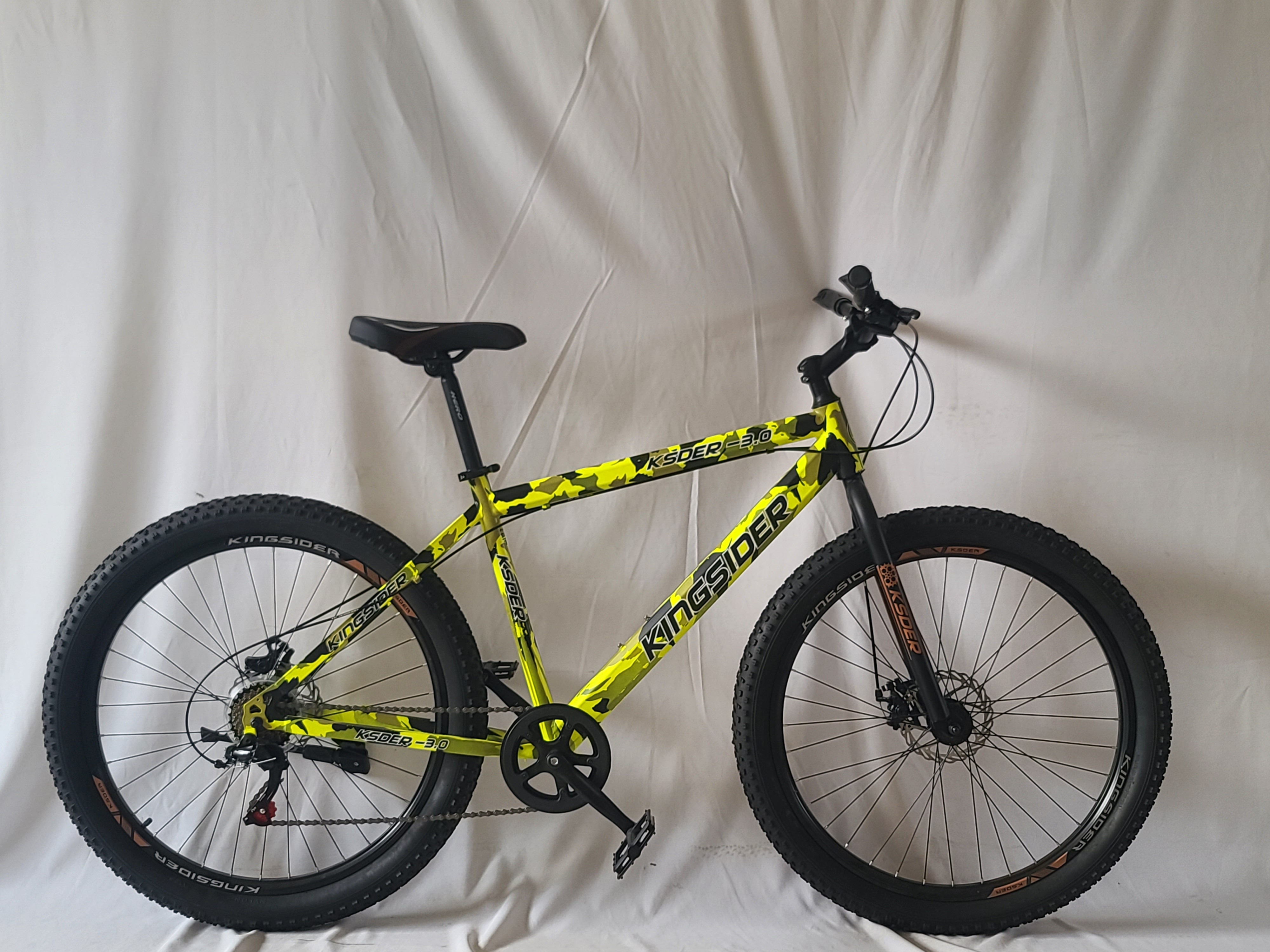 Army style mountain bicycle